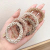 Women's Elegant Geometric Rhinestone Hair Tie