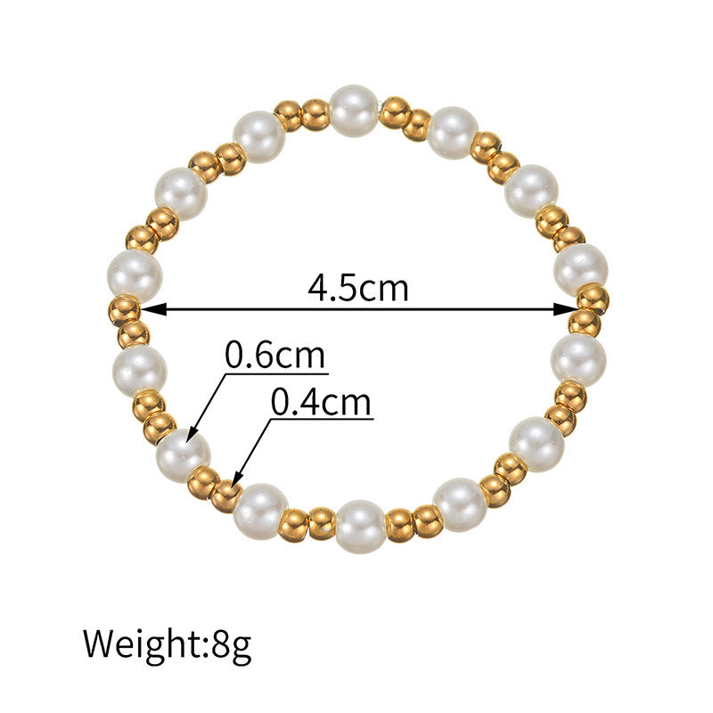 Elegant Flower 304 Stainless Steel Stainless Steel Bracelets In Bulk