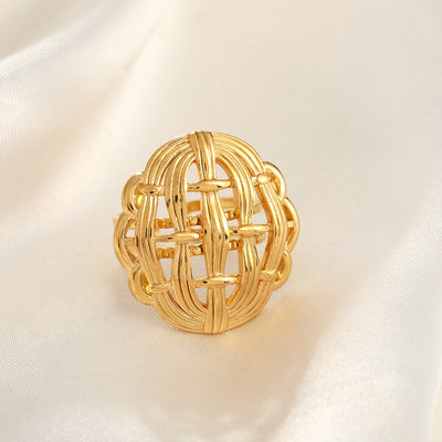 Jewelry Simple Style Commute Geometric 304 Stainless Steel Plating Open Rings