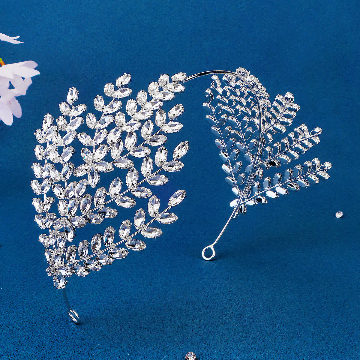 Women's Exaggerated Shiny Geometric Rhinestone Inlay Rhinestones Hair Band