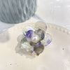 Women's Elegant Simple Style Flower Acetic acid sheets Inlay Artificial Pearls Hair Claws