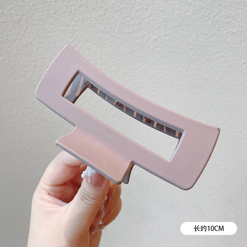 Cute love grab clip girl 2025 new popular high-end disc hair shark clip hairpin hair card headdress