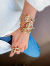 Jewelry Vintage Style Classic Style Geometric Copper Mixed Metal Rings Bracelets