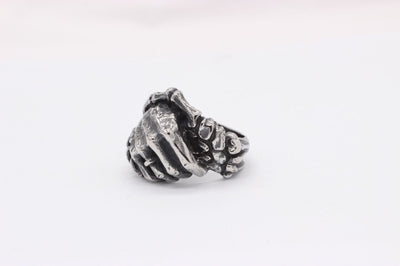 Jewelry Retro Punk Hand Skeleton 304 Stainless Steel Rings