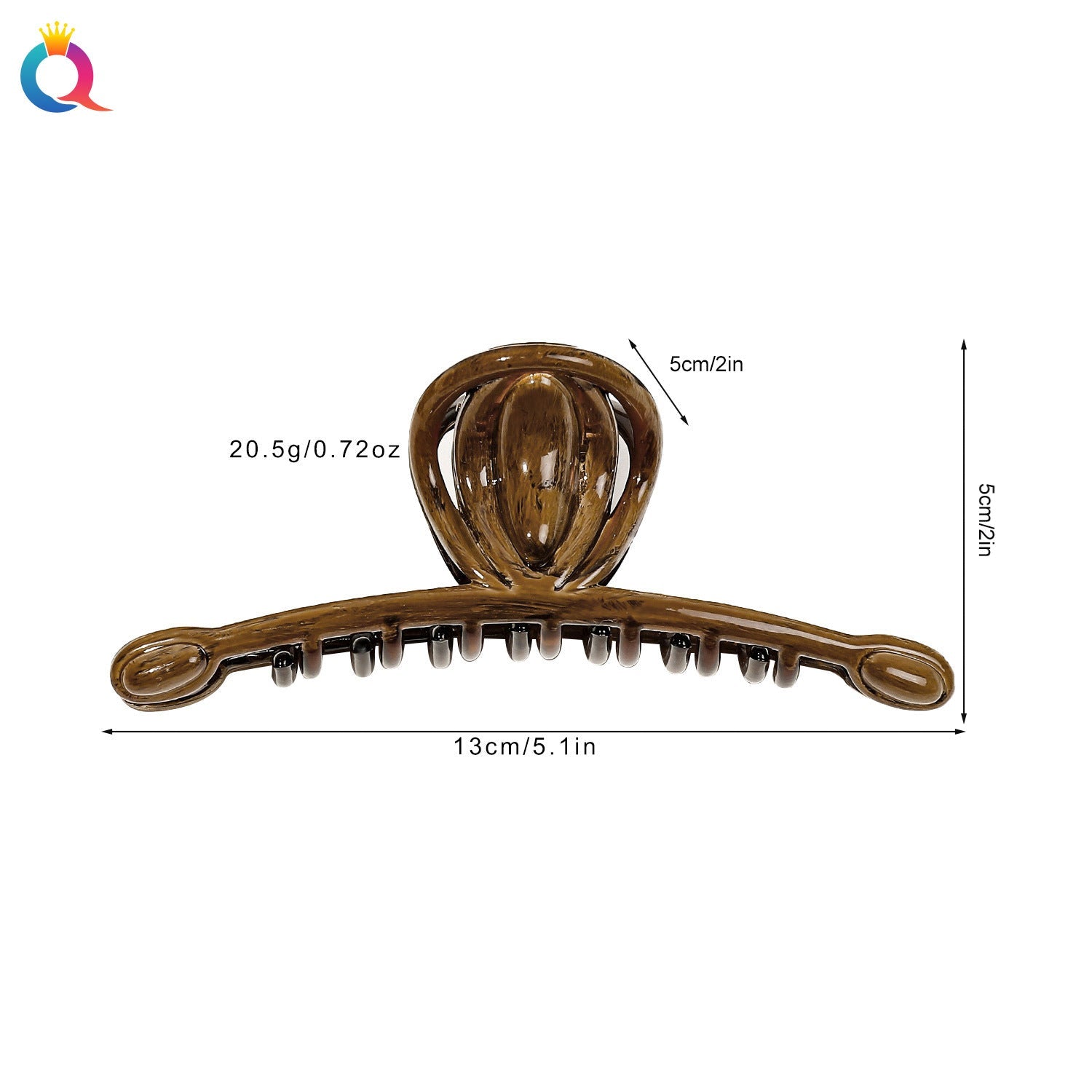 Women's Sweet Simple Style Geometric Plastic Hair Claws