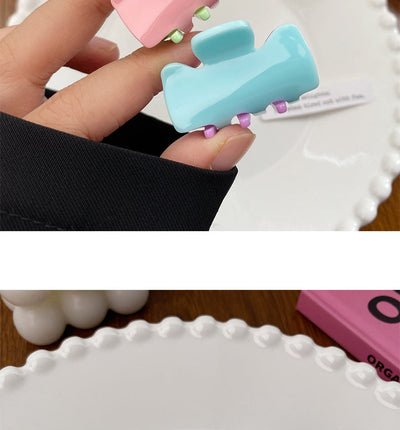 Women's IG Style Sweet Bow Knot Arylic Hair Claws