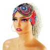 fashion color block flower cloth hair band 1 piece