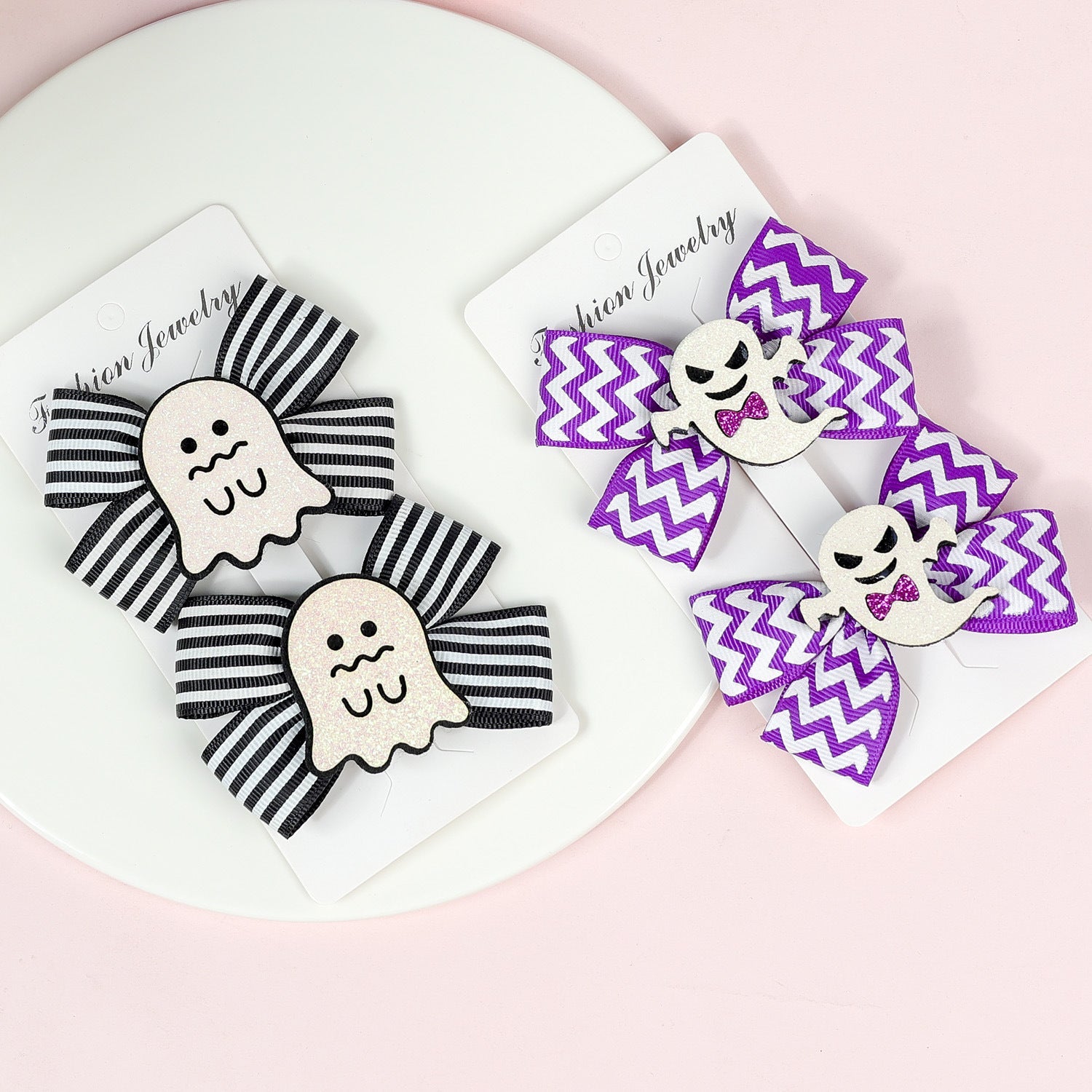 Kid'S Simple Style Bow Knot Knitting Hair Clip