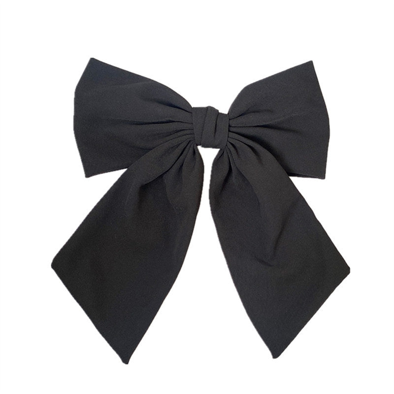 sweet bow knot cloth hair clip