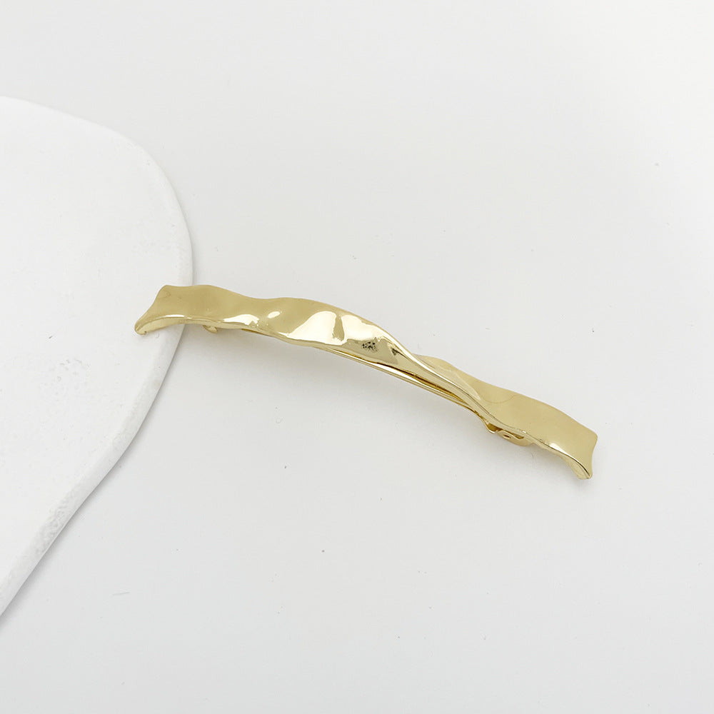 Women's Simple Style Geometric Alloy Plating Hair Clip