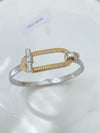 Jewelry Vintage Style Classic Style Geometric Copper Zircon Mixed Metal Rings Bracelets