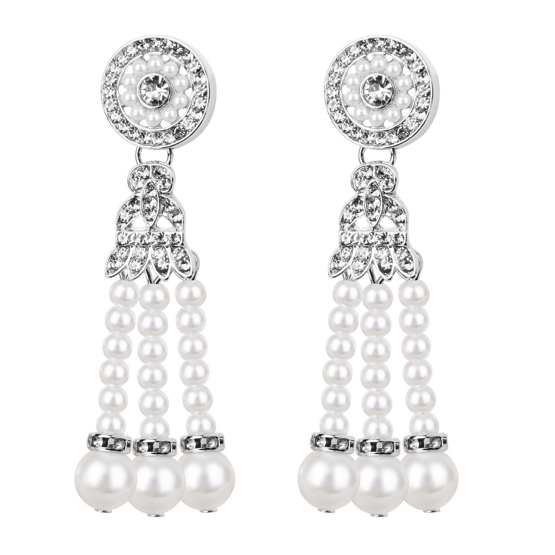 Women's Retro Solid Color Cloth Zinc alloy Inlay Rhinestones Hair Band