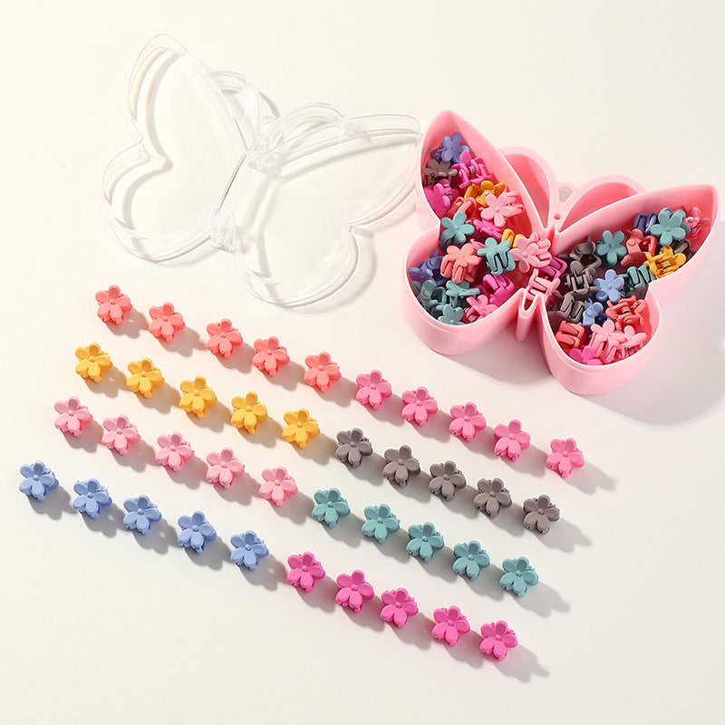 fashion candy color children's small catch clip