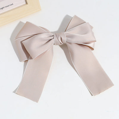 sweet bow knot polyester hair clip