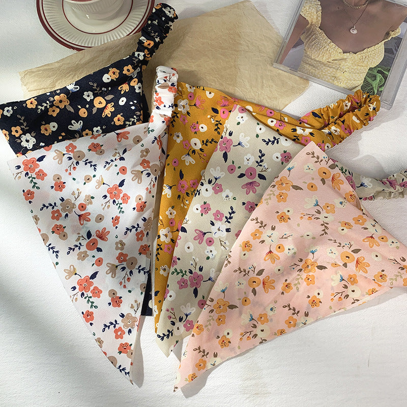 fashion elastic triangle scarf headband