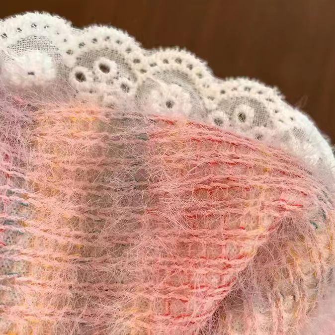 Women's Casual Simple Style Color Block Cloth Rib-Knit Hair Claws