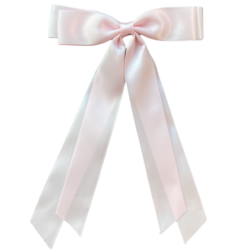 Kid'S Simple Style Bow Knot Polyester Hair Clip