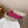 Women's Elegant Color Block Cloth Hair Band