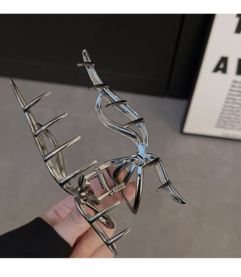 women's ig style elegant bow knot alloy plating hair claws