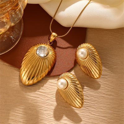 Jewelry Simple Style Classic Style Heart Shape 304 Stainless Steel Plating Pendant Necklace