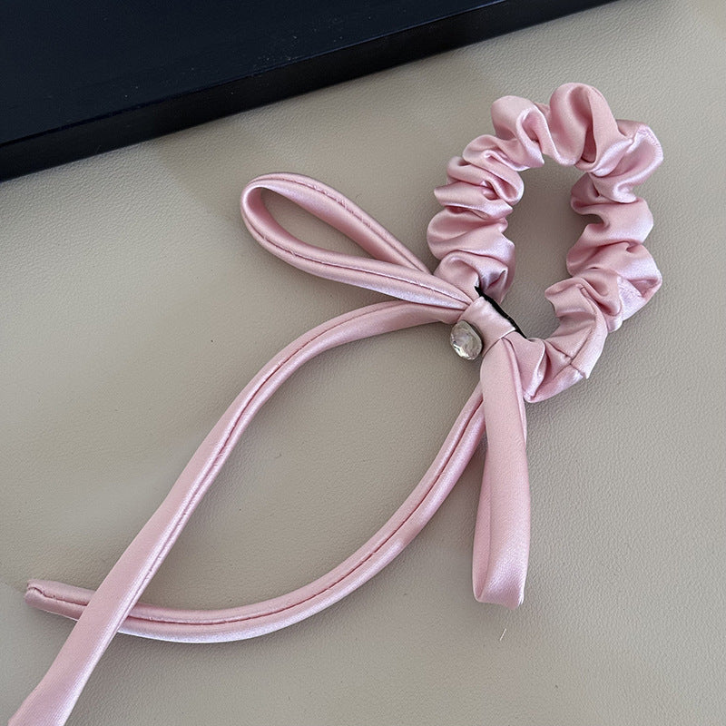 Women's Sweet Simple Style Bow Knot Cloth Hair Clip Hair Tie