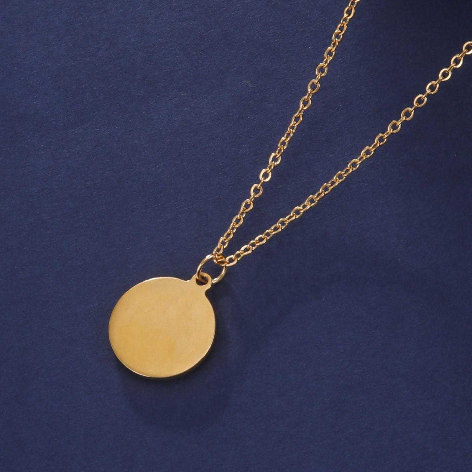 Jewelry Streetwear Sun 304 Stainless Steel Pendant Necklace