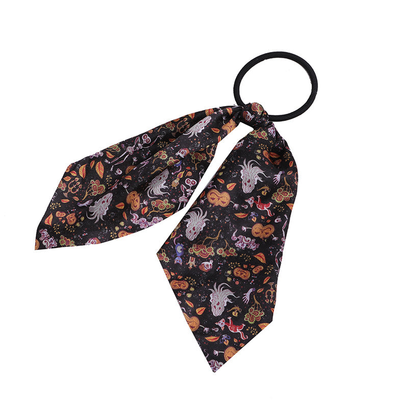 Halloween Exaggerated Women's Pumpkin Ghost Hair Tie