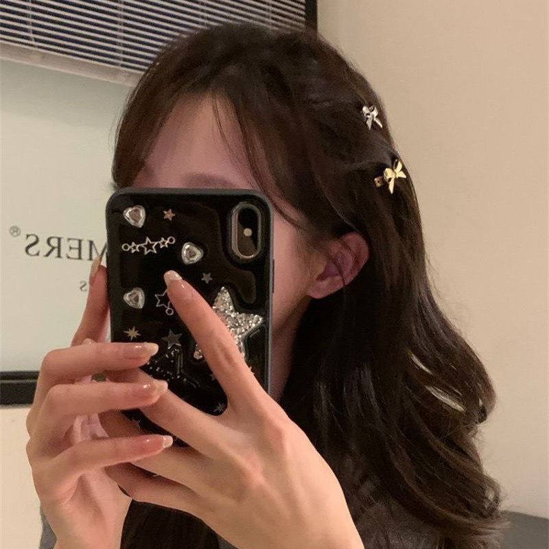 Women's IG Style Bow Knot Alloy Plating Hair Clip