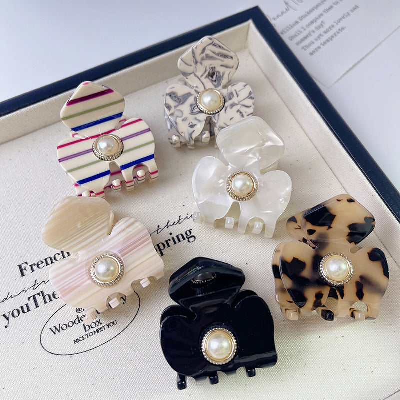 Women's Casual Simple Style Geometric Acetic acid sheets Handmade Hair Claws