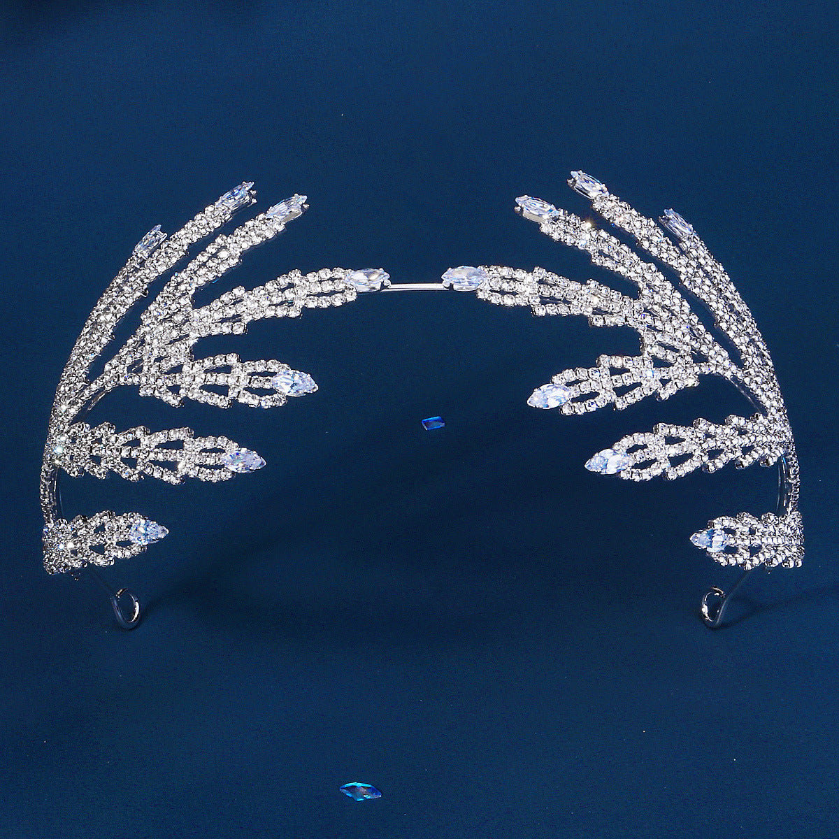 Women's Exaggerated Shiny Geometric Rhinestone Inlay Rhinestones Hair Band