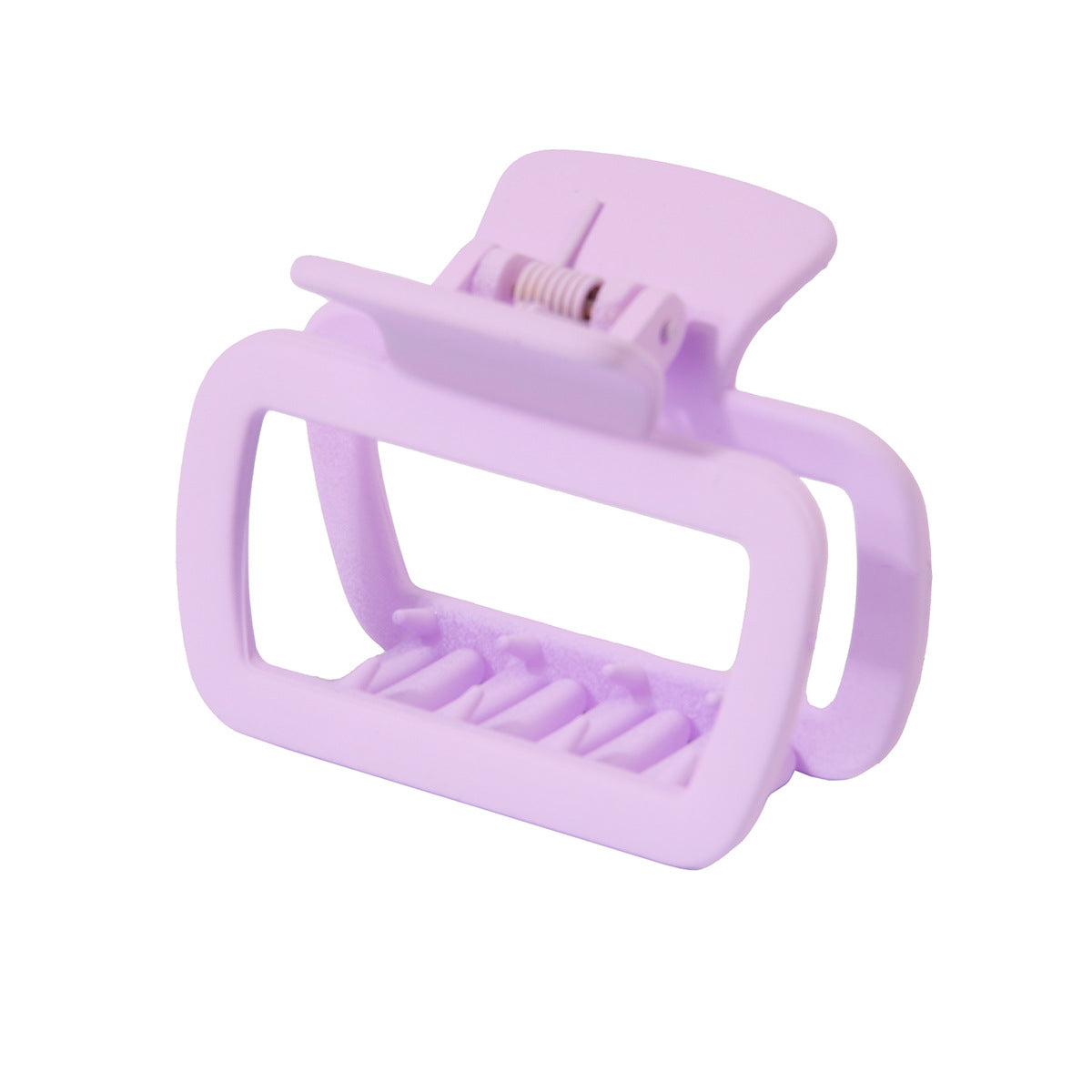 New Arrival Square Grip Spring/Summer Cream Color Shark Clip Female Back Head Updo Hair Clip