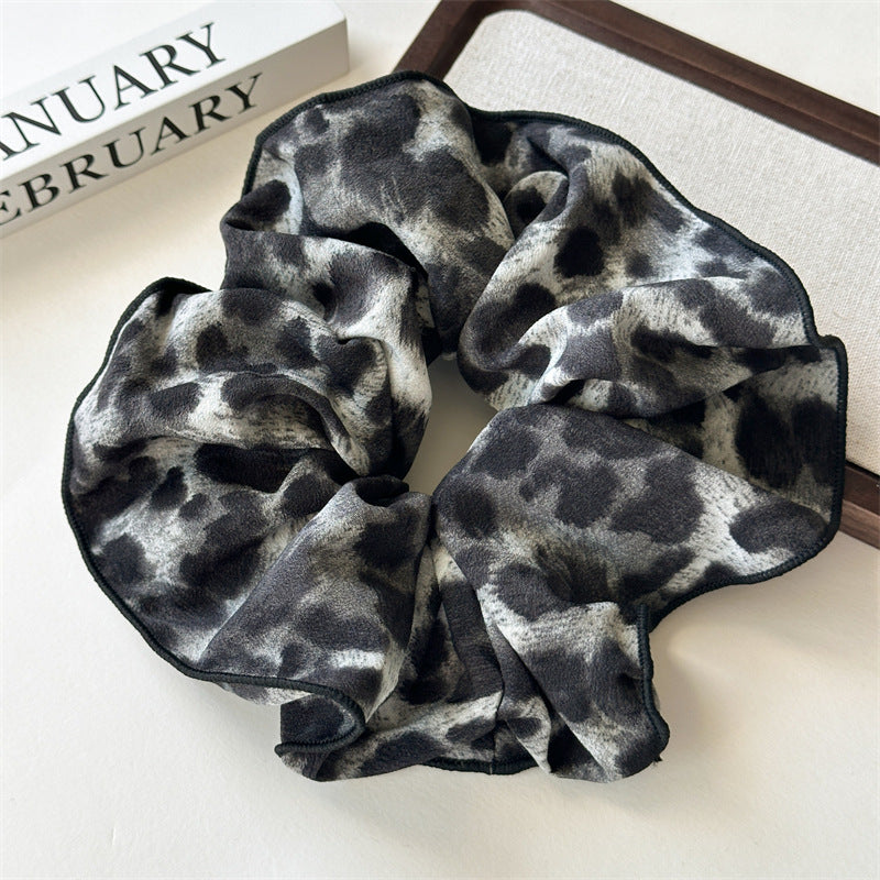 Women's Retro Leopard Cloth Hair Tie