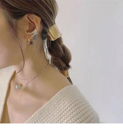 Women's Simple Style Geometric Metal Plating Hair Tie