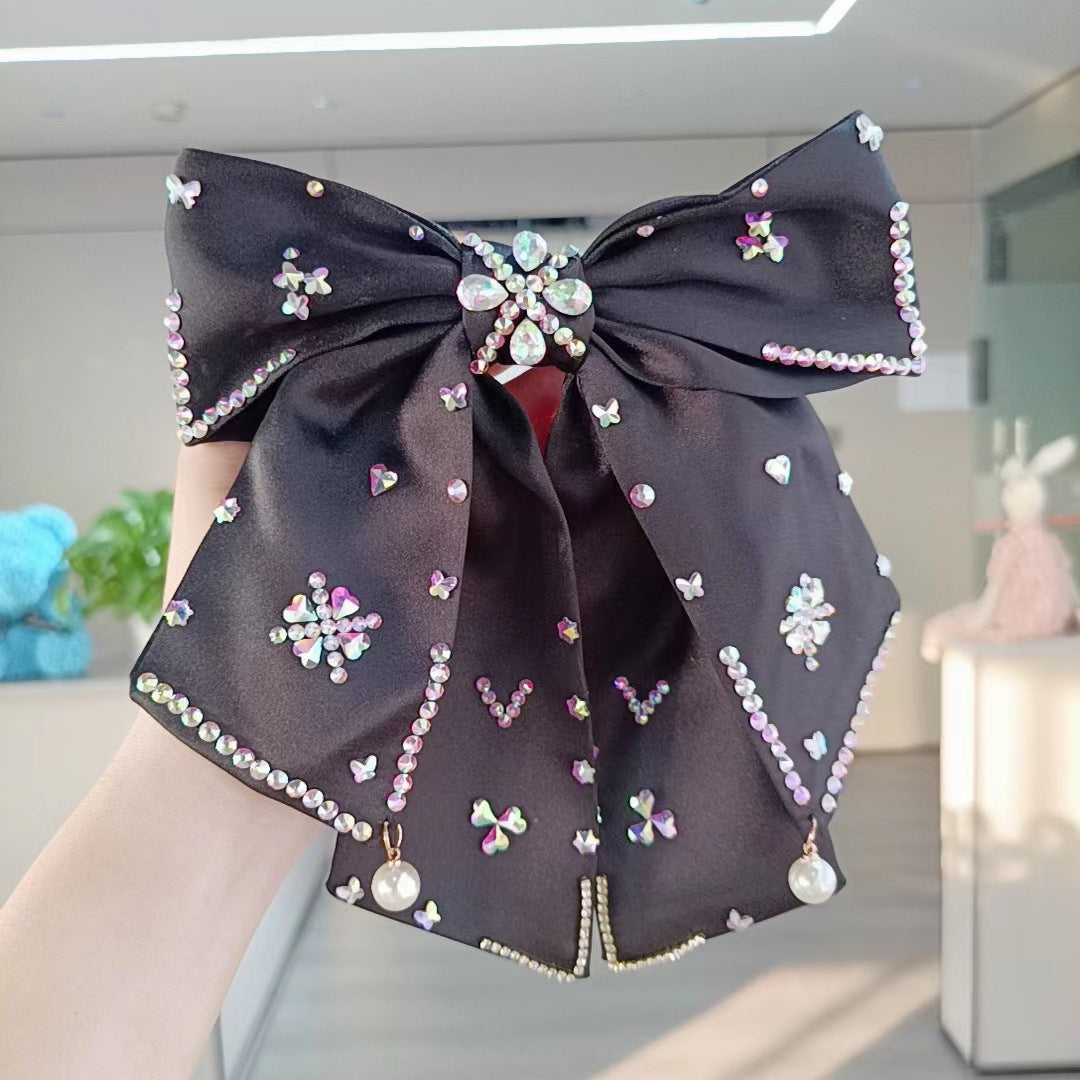 Women's Simple Style Bow Knot Cloth Hair Clip