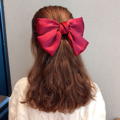 Women's IG Style Korean Style Bow Knot Cloth Hair Clip