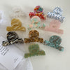simple style polka dots acetic acid sheets hair claws