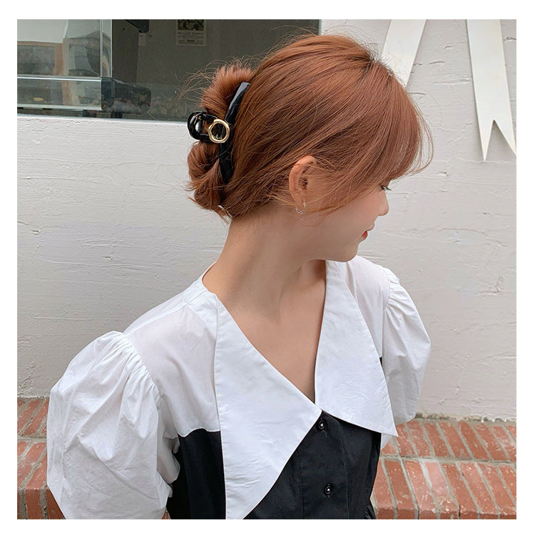 Women's IG Style Korean Style Geometric Plastic Hair Claws