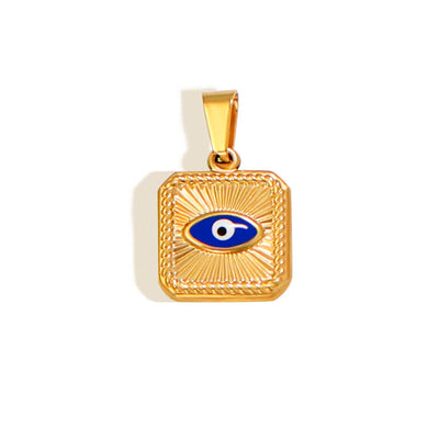 Jewelry Vintage Style Classic Style Devil's Eye 304 Stainless Steel Plating