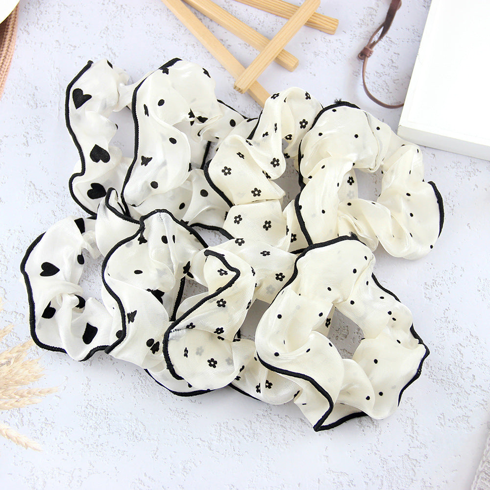 Women's Classic Style Korean Style Polka Dots Cloth Polyester Hair Tie