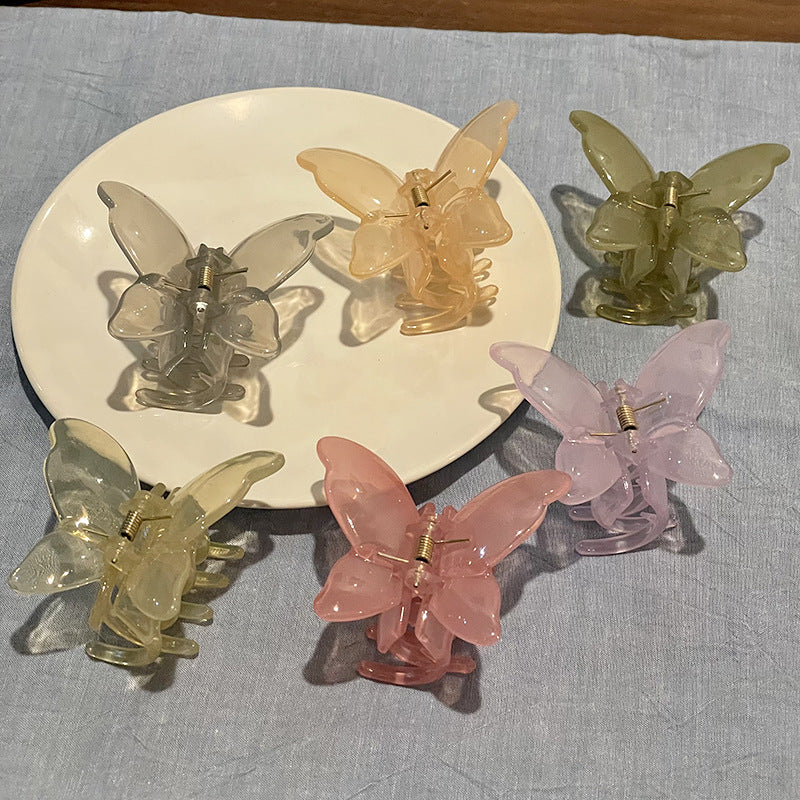 Women's Simple Style Bow Knot Acetic acid sheets Stoving Varnish Hair Claws