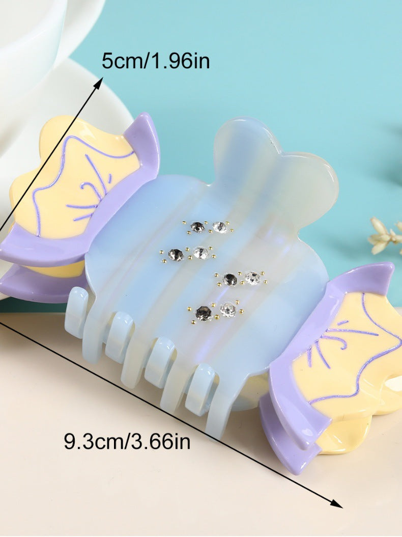 Women's Cute Candy Acetic acid sheets Hair Claws