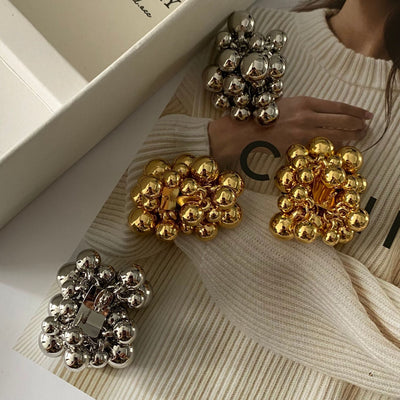 1 Pair Simple Style Classic Style Solid Color Plating Copper Ear Studs