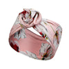 streetwear solid color flower cloth rib-knit hair band 1 piece
