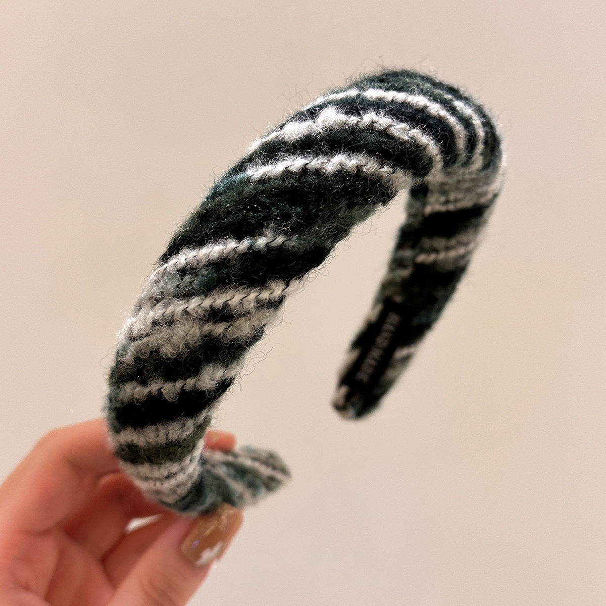 Women's Retro Colorful yarn Knit Hair Band