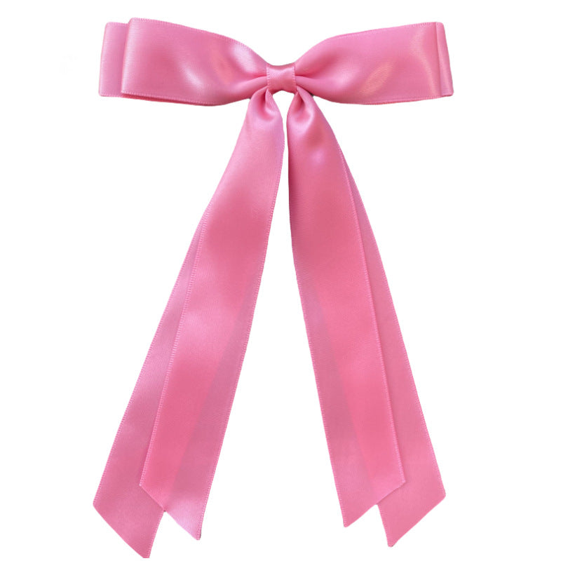 Kid'S Simple Style Bow Knot Polyester Hair Clip