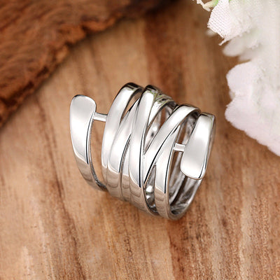 Copper Plating Geometric Rings