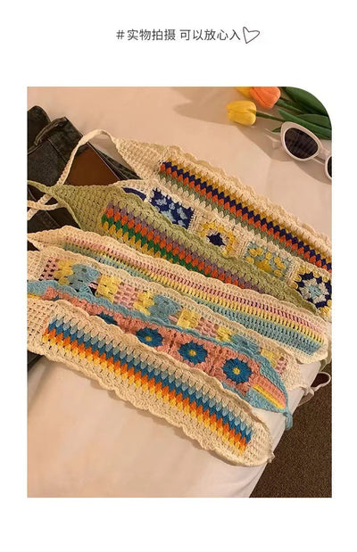 Women's IG Style Casual Plaid Rhombus Knit scarf