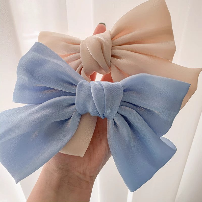 Women's Simple Style Classic Style Bow Knot Cloth Hair Clip
