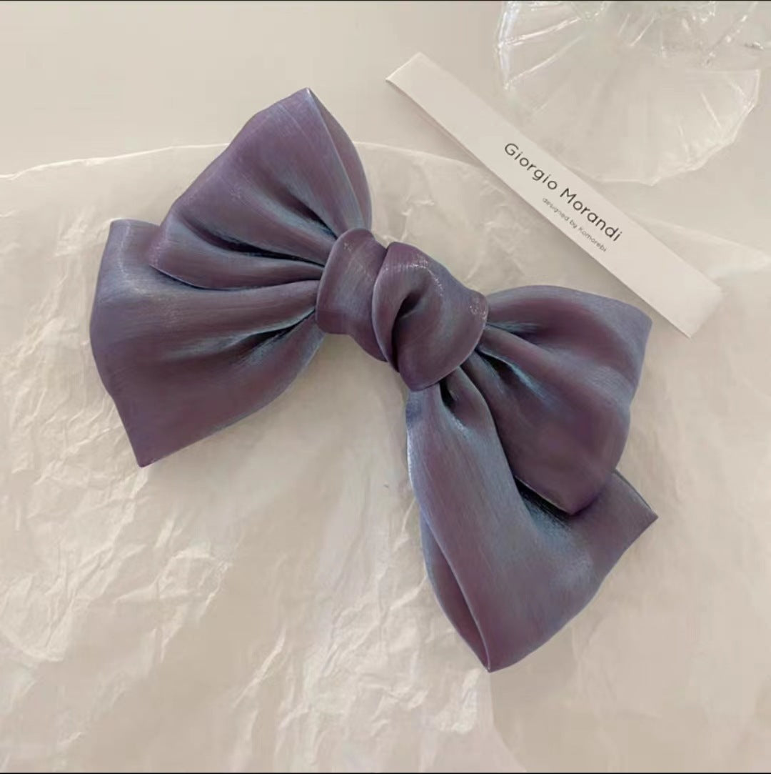 Women's Simple Style Classic Style Bow Knot Cloth Hair Clip