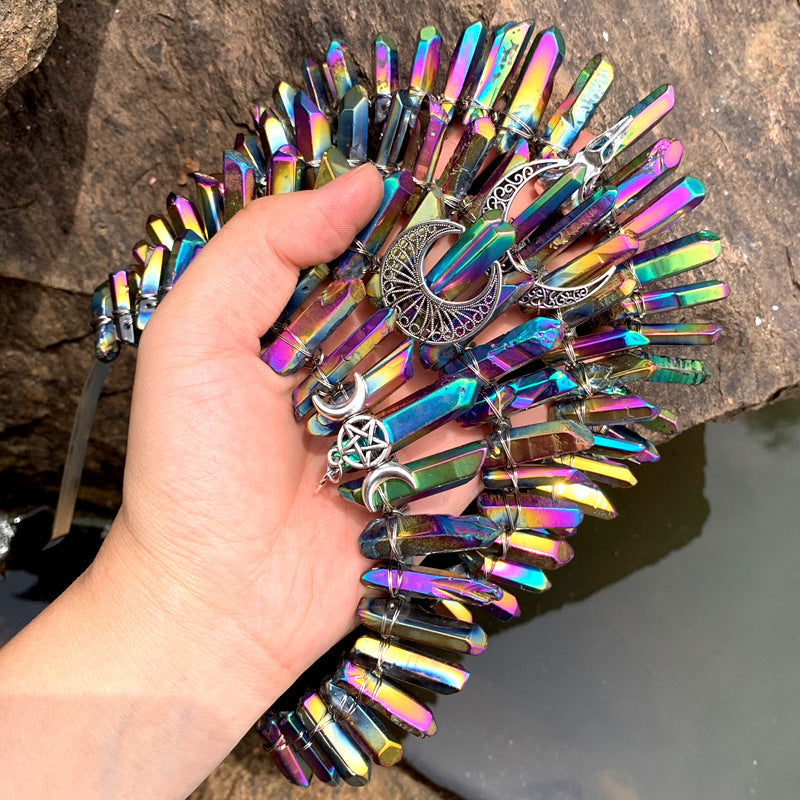 Women's Shiny Geometric Crystal Hair Band